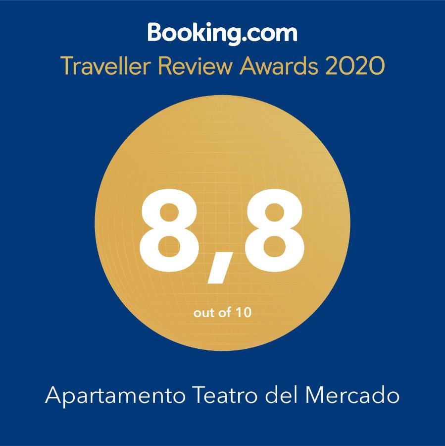 Apartament Apartamento Teatro Del Mercado Saragossa Zewnętrze zdjęcie